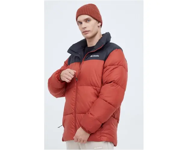 Columbia geaca M Puffect II Jacket barbati, culoarea rosu, de iarna 2025821