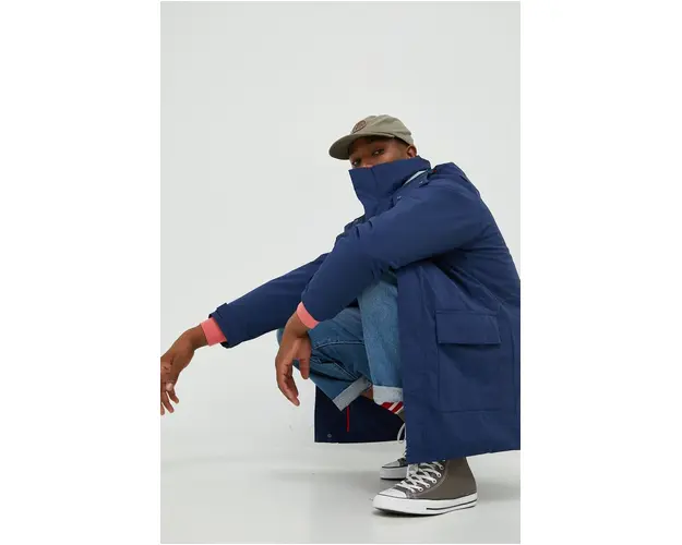 Fila hanorac barbati, culoarea albastru marin, de tranzitie