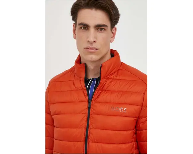 BOSS geaca barbati, culoarea negru, de tranzitie 50481548