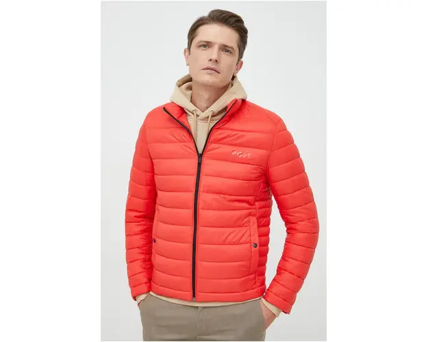 BOSS geaca barbati, culoarea rosu, de tranzitie 50481548