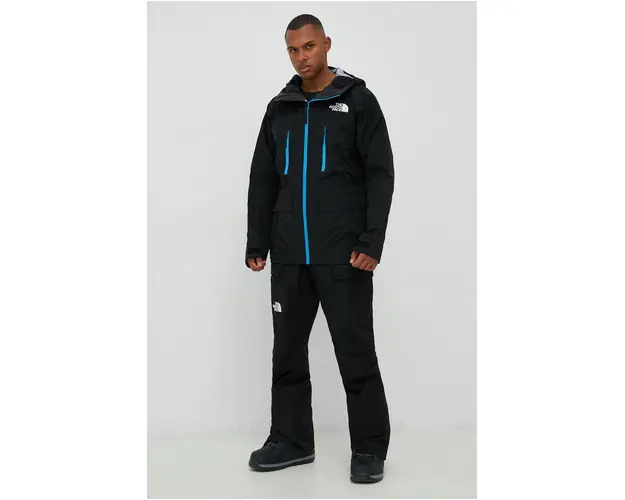 The North Face geaca Dragline culoarea negru