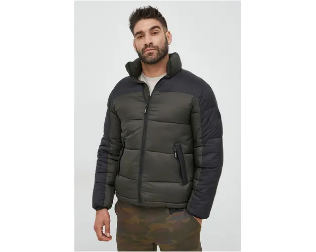 Lindbergh geaca barbati, culoarea verde, de tranzitie