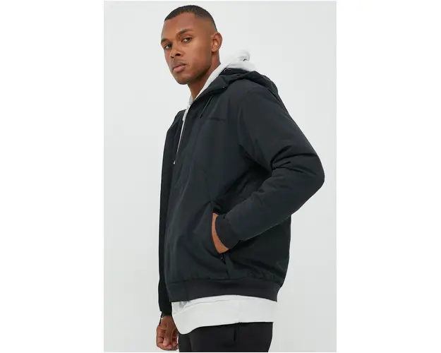 Quiksilver geaca barbati, culoarea negru, de tranzitie