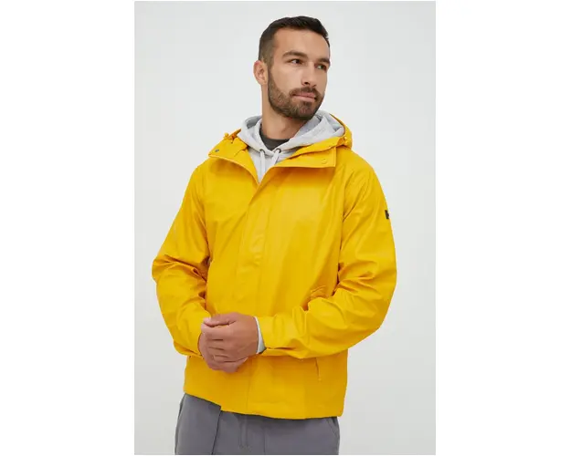 Helly Hansen geaca de ploaie barbati, culoarea galben, de tranzitie