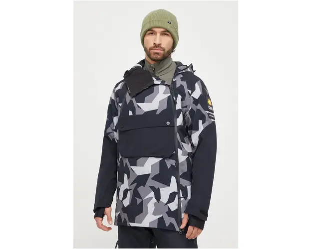 Colourwear geaca Foil culoarea gri