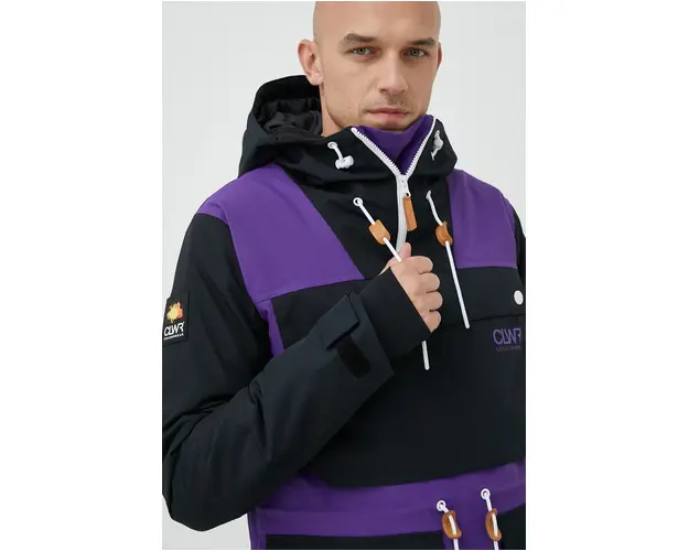 Colourwear geaca de snowboard Essential culoarea violet