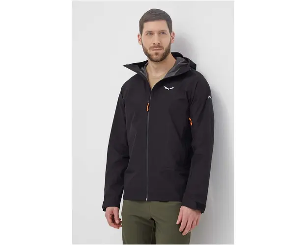 Salewa jacheta de exterior Puez GTX Paclite culoarea negru, gore-tex