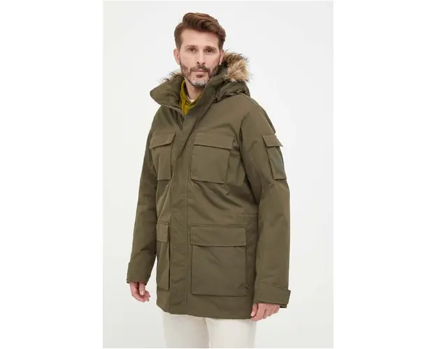 Jack Wolfskin geaca barbati, culoarea verde, de tranzitie