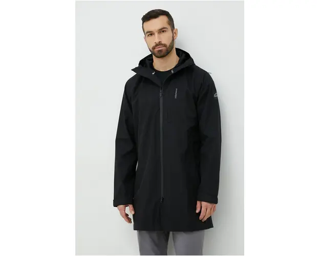 Protest geaca outdoor Prtthoreau culoarea negru, de tranzitie