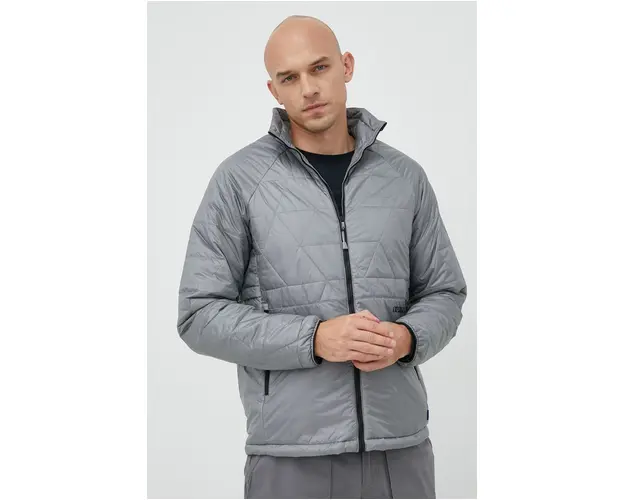 Burton geaca sport culoarea gri, de tranzitie