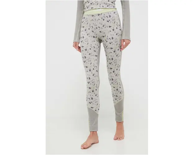 Helly Hansen jambiere functionale Lifa Merino Midweight culoarea verde, 49411