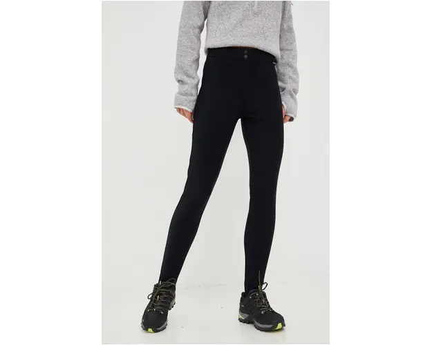 Newland pantaloni Alpette femei, culoarea negru