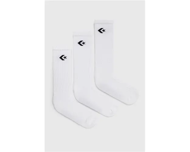 Converse sosete barbati, culoarea alb