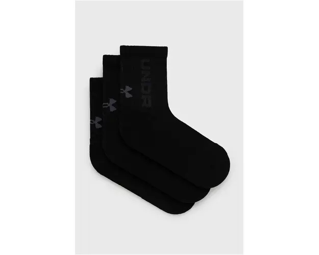 Under Armour sosete 3-pack culoarea negru, 1373084