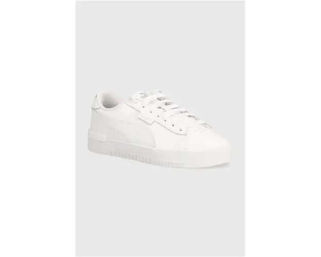 Puma sneakers din piele culoarea alb 386401