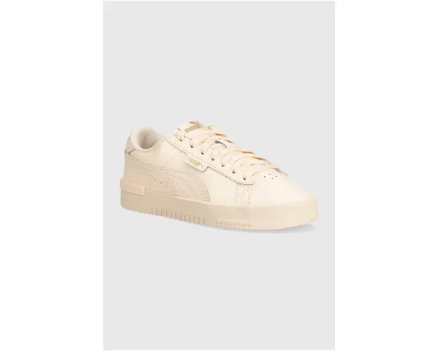 Puma sneakers din piele culoarea portocaliu 386401