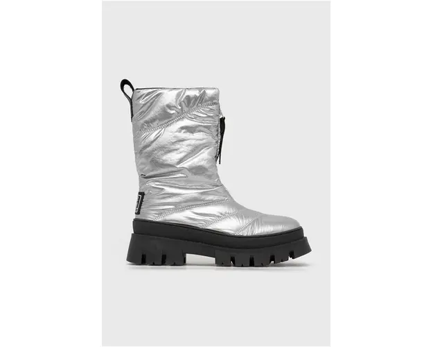 Steve Madden cizme de iarna Savannah culoarea argintiu