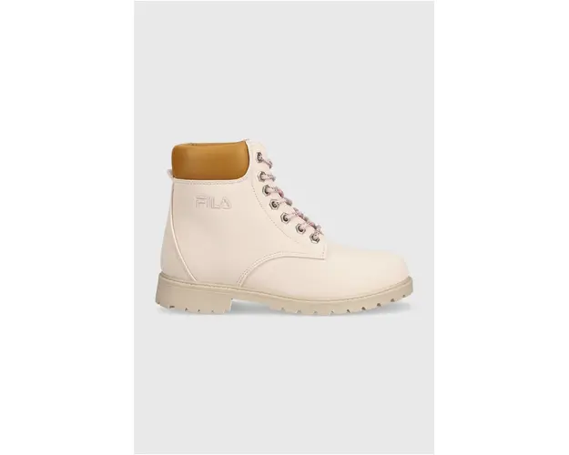 Fila bocanci Maverick femei, culoarea roz, cu toc plat