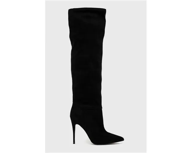 Steve Madden cizme Darian femei, culoarea negru, cu toc cui