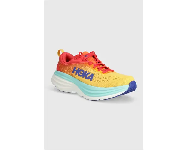 Hoka One One pantofi de alergat Bondi 8 culoarea portocaliu