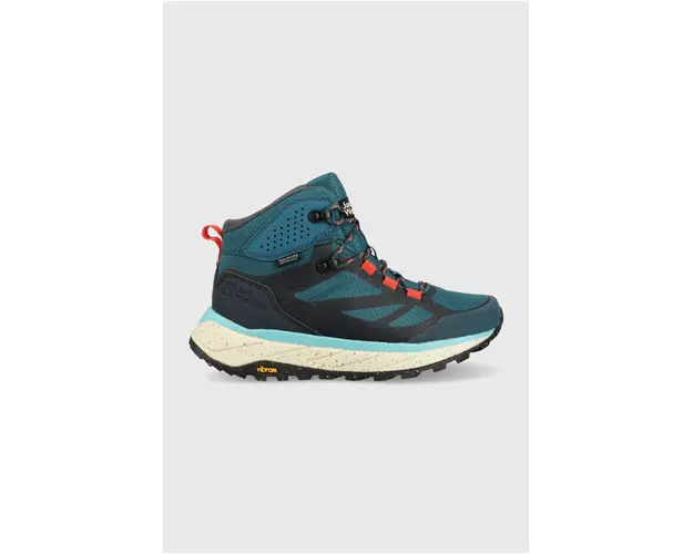 Jack Wolfskin pantofi Terraventure Texapore Mid femei, culoarea turcoaz, izolat