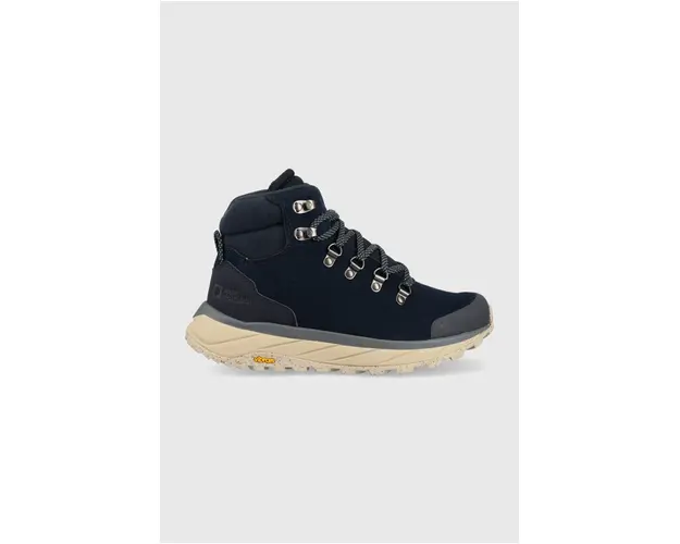 Jack Wolfskin pantofi Terraventure Urban Mid femei, culoarea albastru marin