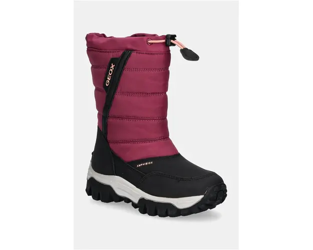 Geox cizme de iarna copii culoarea violet