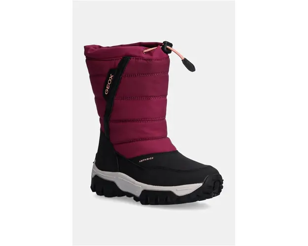 Geox cizme de iarna copii culoarea violet