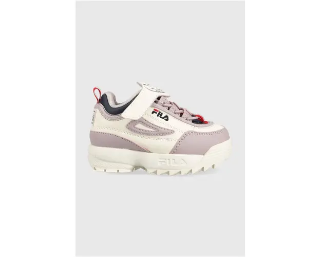 Fila sneakers pentru copii Disruptor culoarea violet