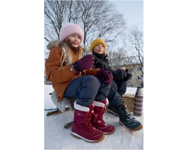 Reima cizme de iarna copii culoarea rosu