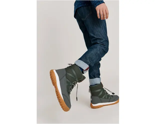 Reima cizme de iarna copii culoarea verde