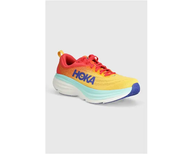 Hoka One One pantofi de alergat Bondi 8 culoarea portocaliu, 1123202
