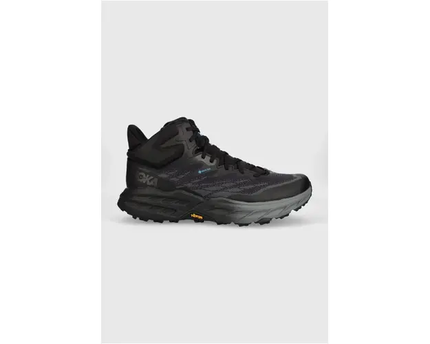 Hoka One One pantofi Speedgoat 5 Mid GTX barbati, culoarea negru 1127918-BGAY