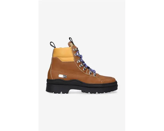 Filling Pieces bocanci de piele Mountain Boot Mix barbati, culoarea maro 63325072057-BROWN