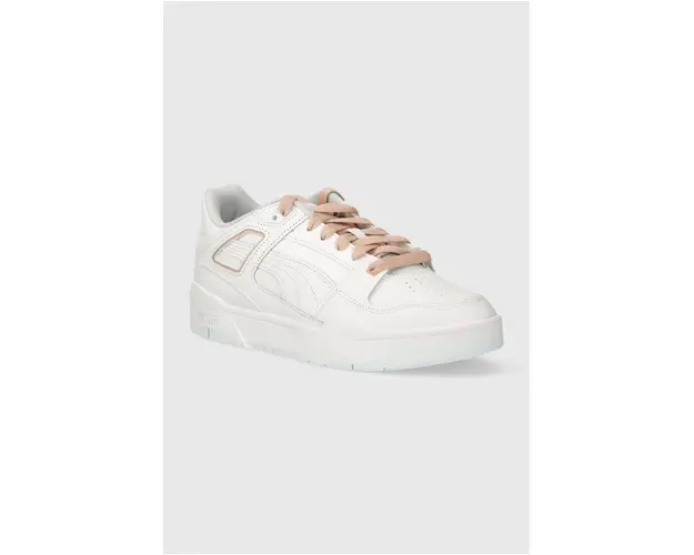 Puma sneakers slipstream INVDR lth culoarea alb 387544