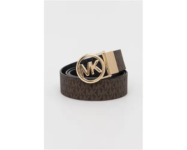 MICHAEL Michael Kors curea cu doua fete femei, culoarea maro