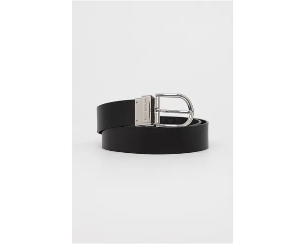 MICHAEL Michael Kors curea de piele cu doua fete femei, culoarea negru