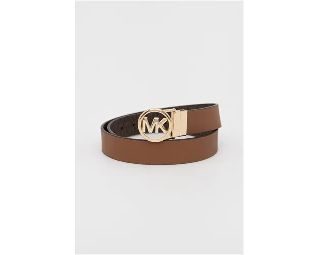 MICHAEL Michael Kors curea cu doua fete femei, culoarea maro