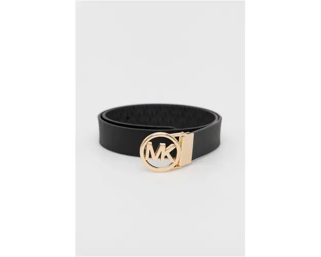 MICHAEL Michael Kors curea cu doua fete femei, culoarea negru