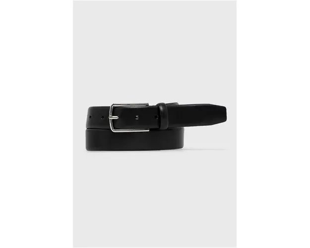 BOSS curea de piele barbati, culoarea negru 50471171