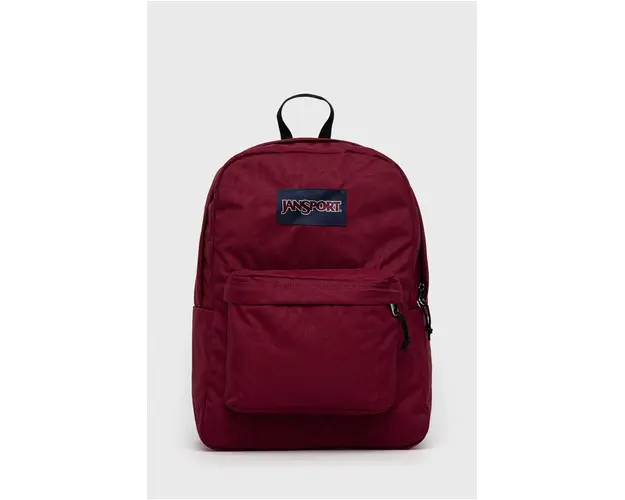 Jansport rucsac culoarea bordo, mare, neted