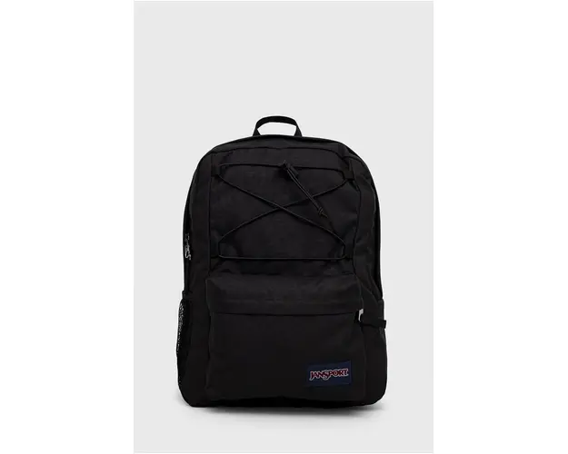 Jansport rucsac culoarea negru, mare, neted