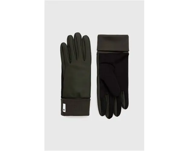 Rains manusi 16720 Gloves culoarea verde