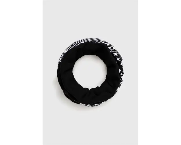 Newland fular impletit Louise femei, culoarea negru, modelator