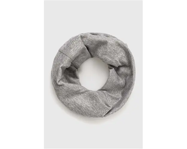 Burton fular impletit barbati, culoarea gri, melanj