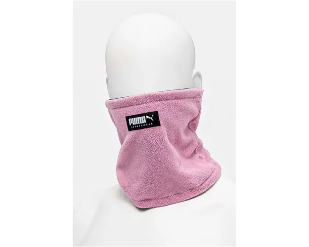 Puma fular impletit culoarea roz, modelator