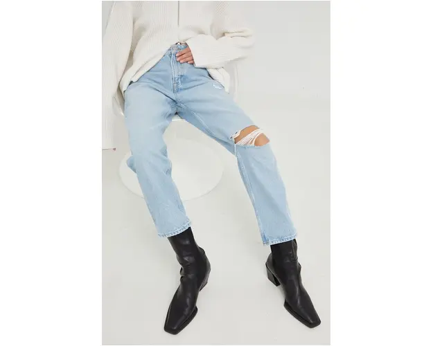 Samsoe Samsoe jeansi femei , high waist