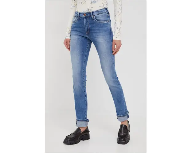 Pepe Jeans jeansi femei , high waist