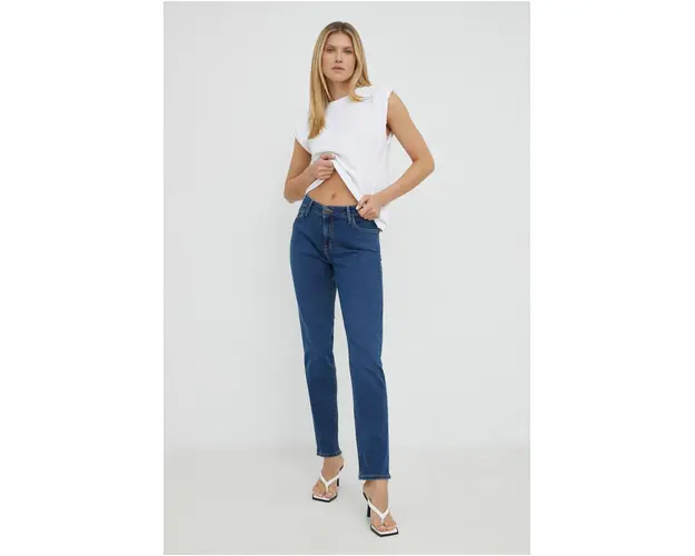 Lee jeansi Elly Clear Indigo femei , medium waist