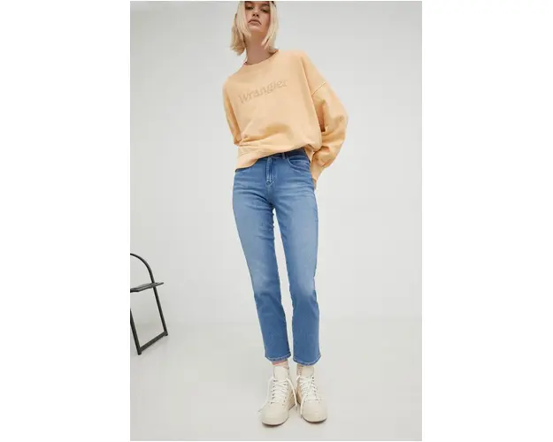 Wrangler jeansi Straight River femei , high waist